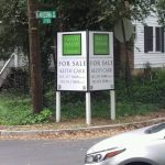 Jacksonville Real Estate Signs post panel outdoor real estate 150x150